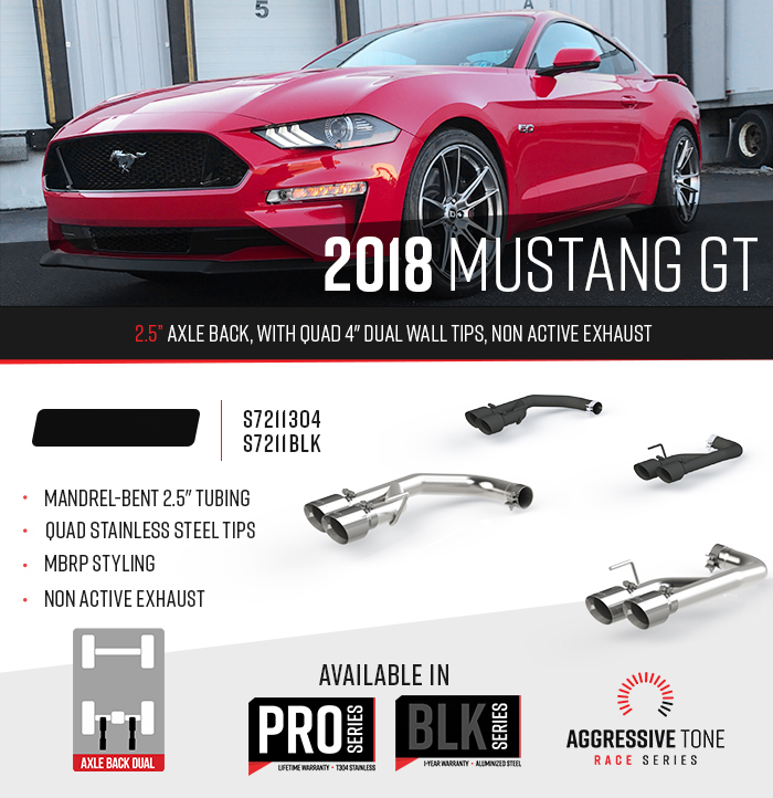 2018 Mustang Exhaust